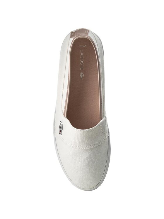 Lacoste Lacoste Πάνινα παπούτσια Marice 217 2 CAW 7-33CAW1080001 Λευκό