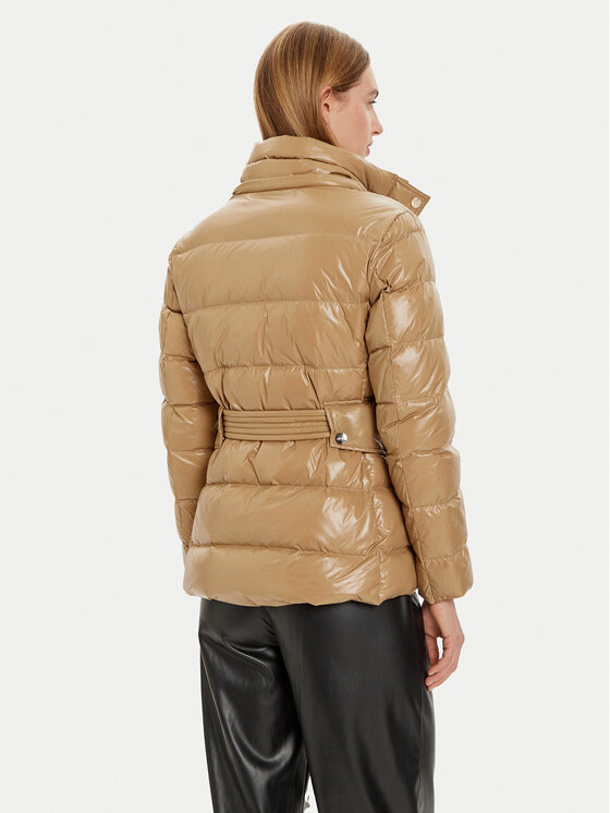 Liu Jo Liu Jo Пухено яке WF4166 T2709 Бежов Regular Fit