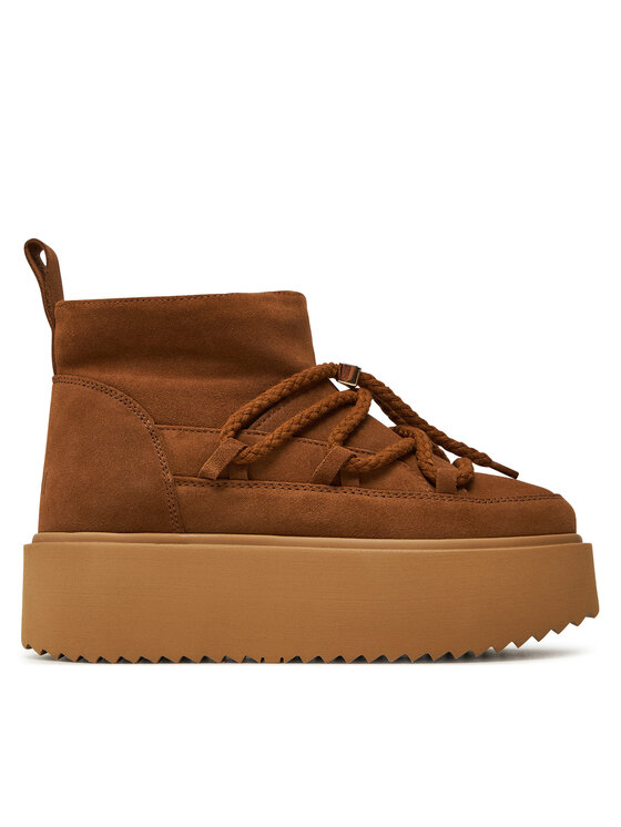 Inuikii Snehule Classic Low Platform 75204-004 Hnedá