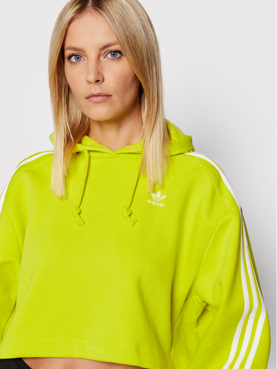 Felpa adicolor HC7532 Giallo Regular Fit