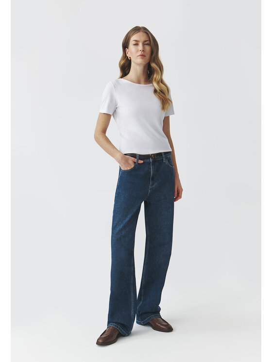 TATUUM TATUUM Blúzka MIKAJA Biela Classic Fit