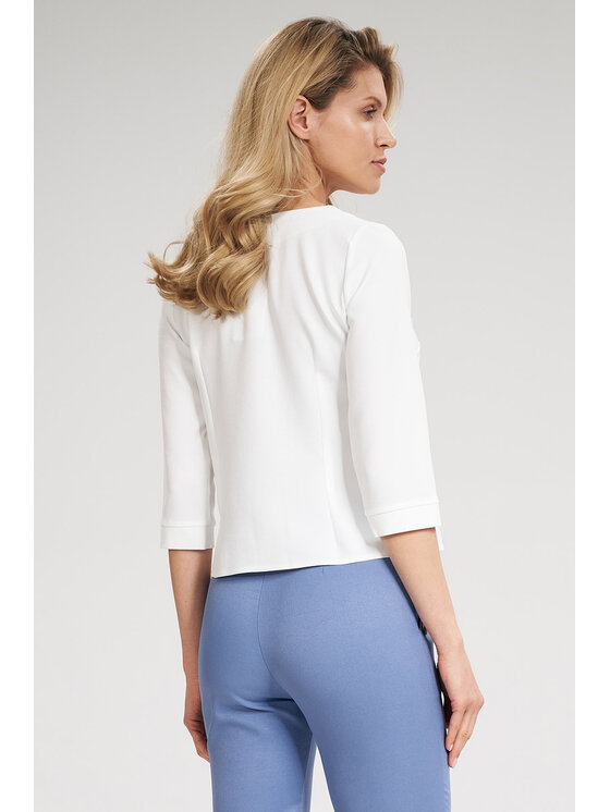 FIGL FIGL Μπλουζάκι M699 Λευκό Regular Fit