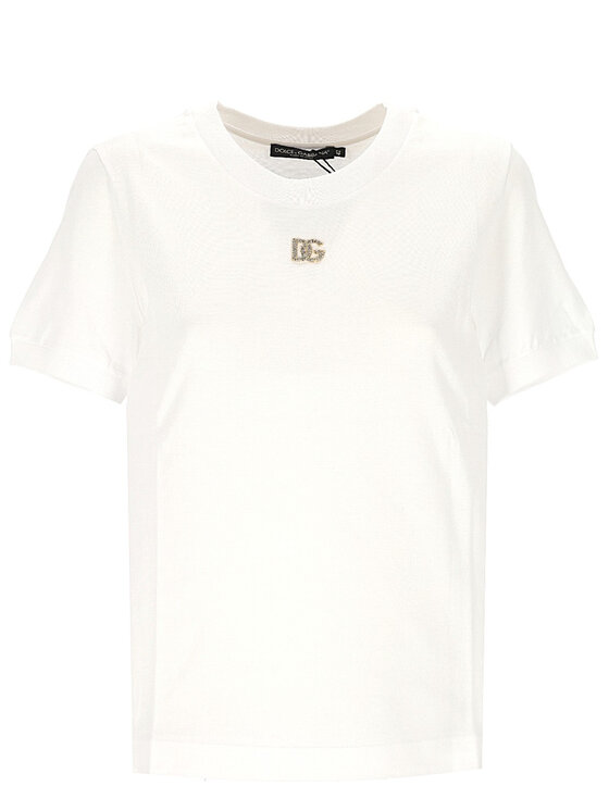 Dolce&Gabbana Dolce&Gabbana T-shirt F8N08Z Bianco Regular Fit