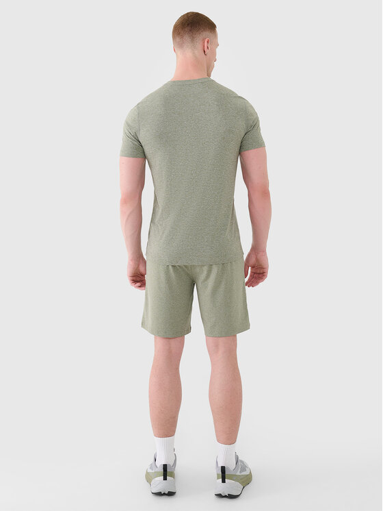 4F 4F Szorty sportowe MULTI ACTIVE Khaki Regular Fit