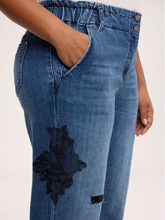 Fiorella Rubino Fiorella Rubino Jeans P430T205434N024 Blu Boy Fit