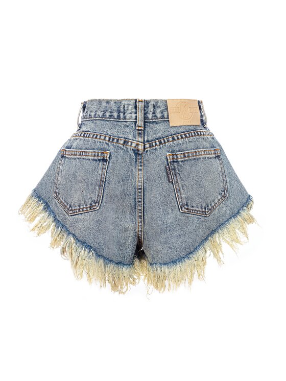 MissDenim MissDenim Szorty jeansowe Skorts Niebieski Regular Fit