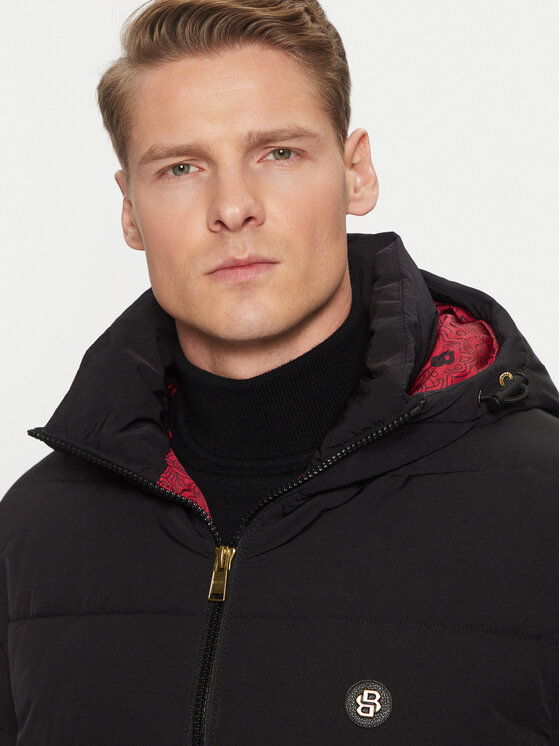 BOSS BOSS Télikabát Cunol_LNY 50534440 Fekete Regular Fit