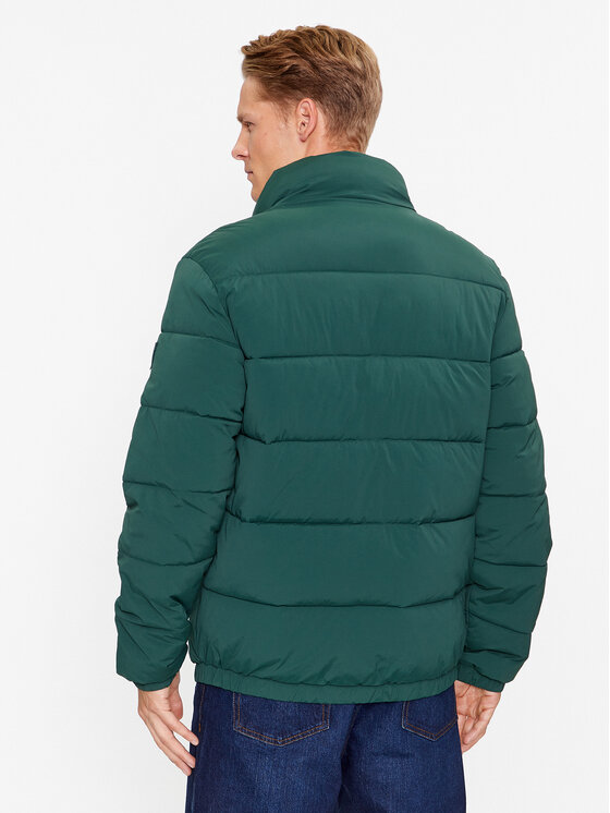 Guess Guess Vatovaná bunda M3BL18 WFOU2 Zelená Regular Fit