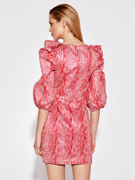 Rage Age Rage Age Коктейлна рокля Arete 1 Червен Slim Fit