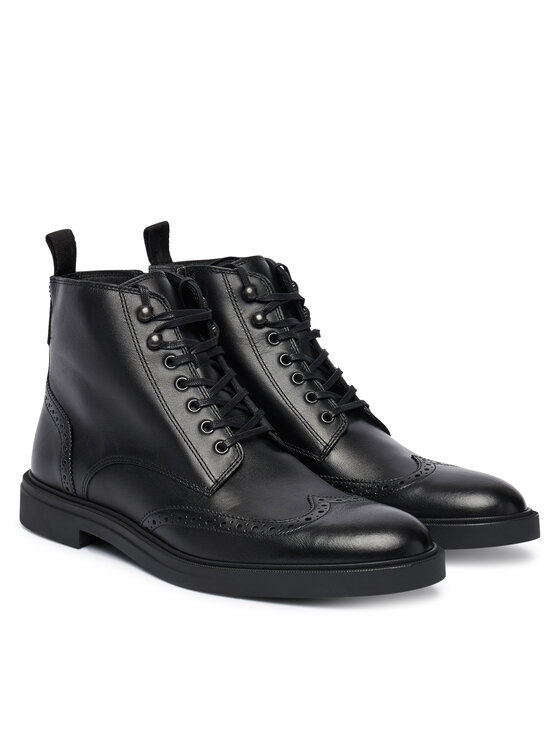 BOSS BOSS Cizme Calev 50552551 Negru