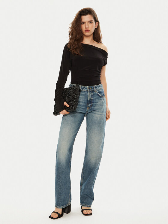 HUGO HUGO Farmer Gilissi 50530319 Kék Straight Fit