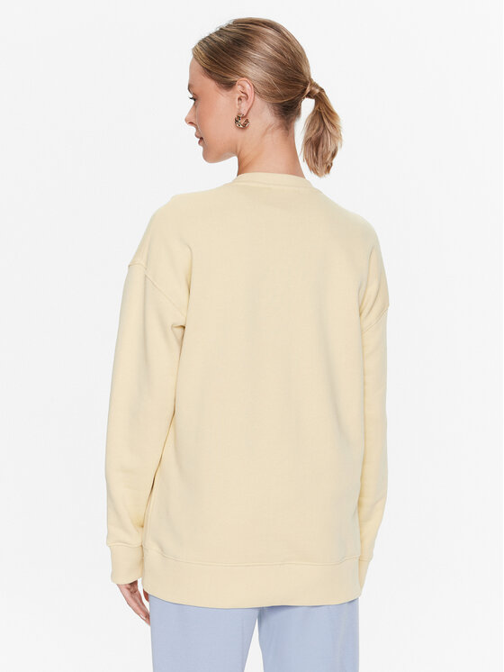 Felpa Embroidered Logo K20K205328 Giallo Regular