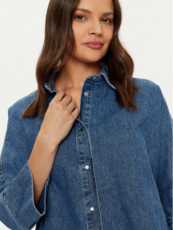 ONLY ONLY Jeans srajca 15332126 Modra