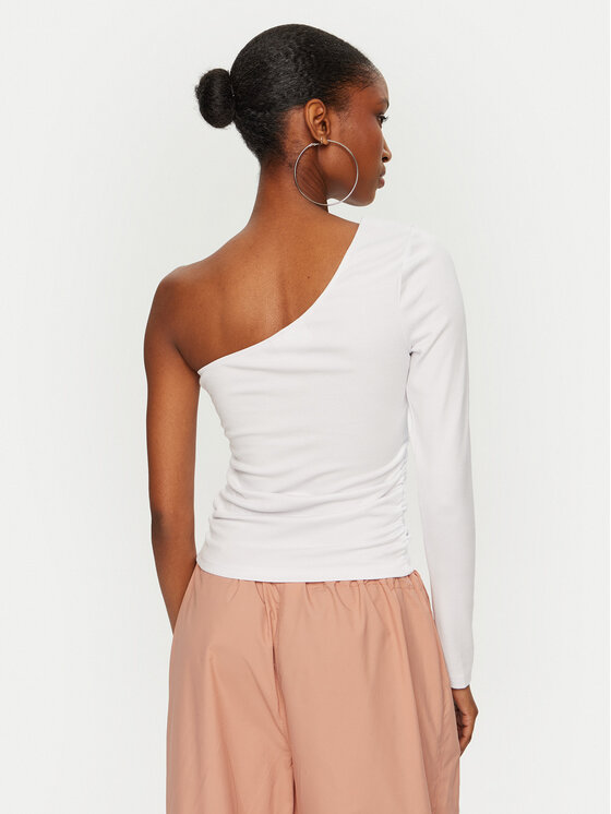 Juicy Couture Juicy Couture Bluzka Nella JCWCT24310 Biały Slim Fit