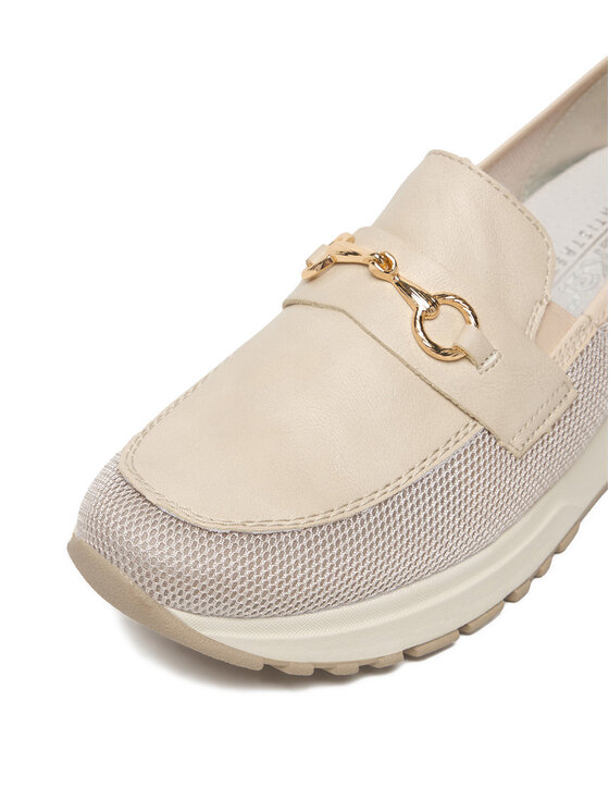 Rieker Rieker Halbschuhe N7455-60 Beige