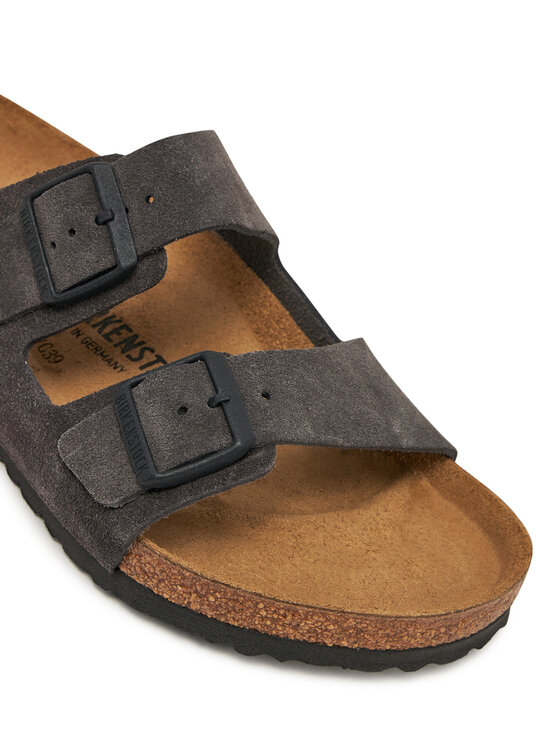 Birkenstock Birkenstock Ciabatte Arizona zamsz 1028603 Grigio