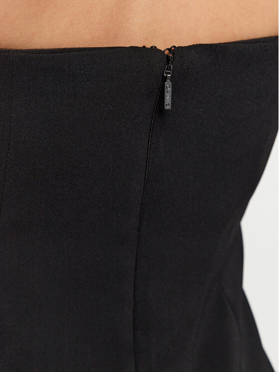 PINKO Pinko Večerní šaty Tunnel 101766 7624 Černá Regular Fit