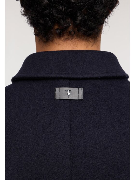 Trussardi Trussardi Cappotto invernale 0010M000014N0B4 Blu Over Fit