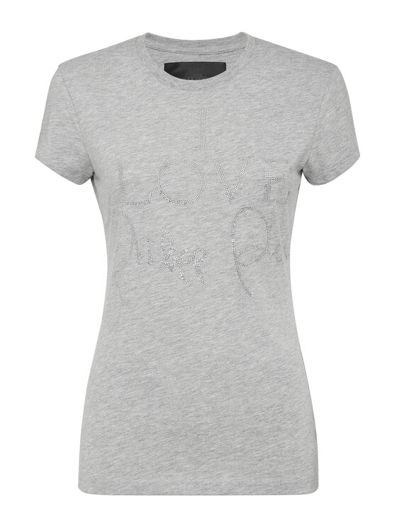 PHILIPP PLEIN PHILIPP PLEIN T-shirt 3249 Grigio Regular Fit