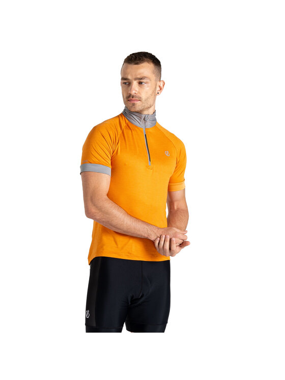 Dare2B Dare2B T-Shirt Pedal It Out II Żółty Short Fit