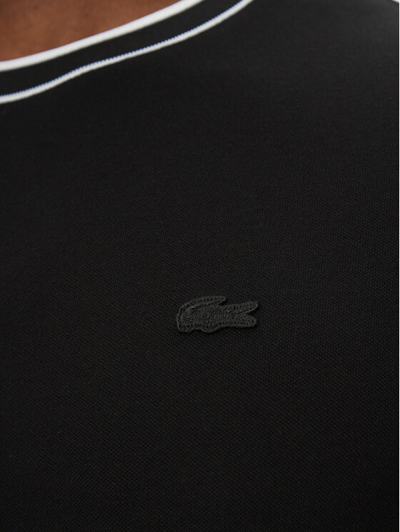 Lacoste Lacoste T-Shirt TH8174 Czarny Regular Fit
