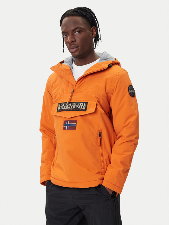 Napapijri Napapijri Анорак Rainforest Pocket 2 NP0A4GMD Оранжев Regular Fit