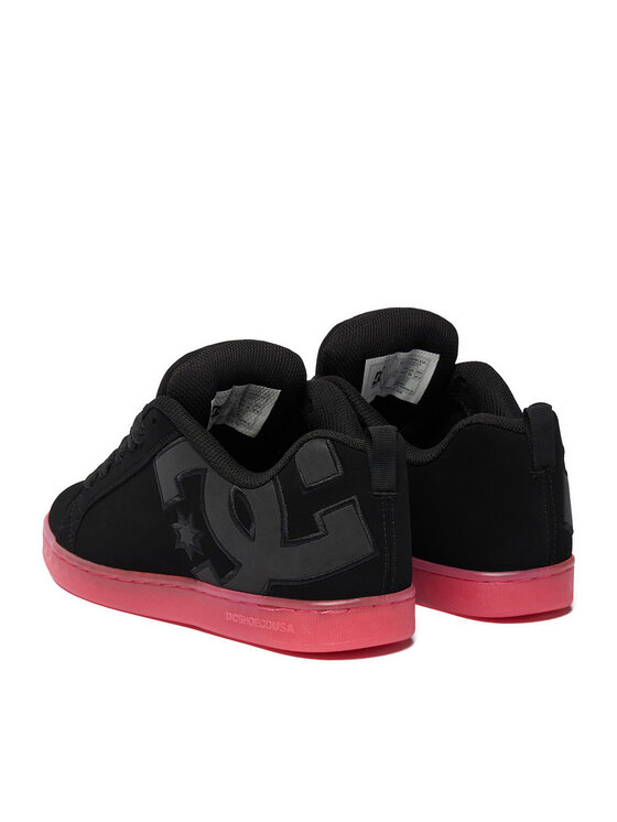 DC Shoes DC Shoes Sneakersy EO-COURT GRAFFIK LE DC02894001 Czarny