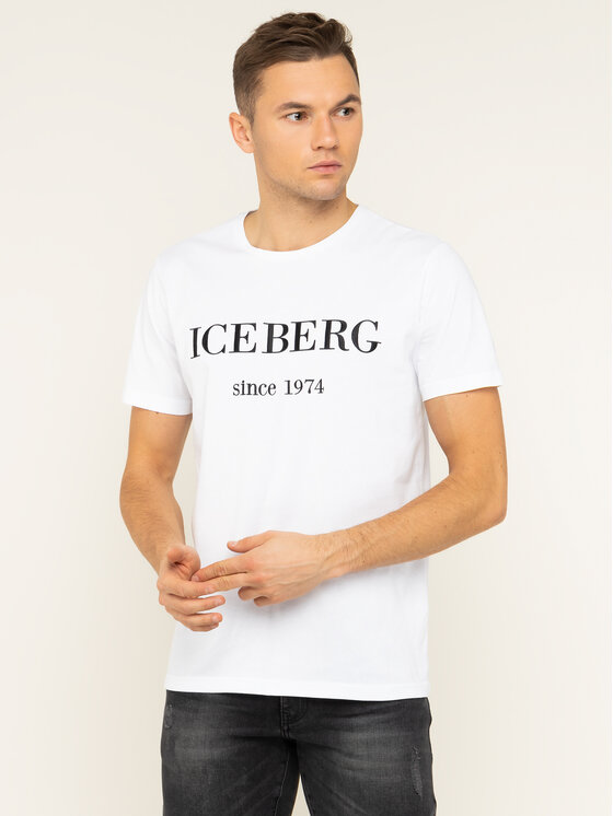 Iceberg Iceberg T-Shirt 20EI1P0F0146331 Λευκό Regular Fit