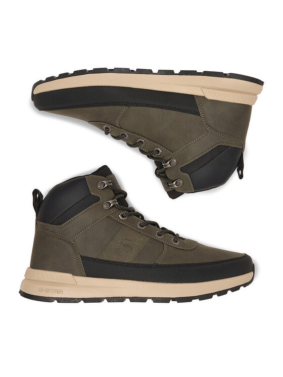 G-STAR G-Star Raw Μποτίνια CEO-MAURITS-01 Χακί