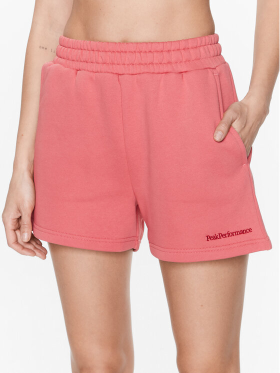 Peak Performance Pantaloni scurți sport Original Small Logo G78664050 Roz Regular Fit