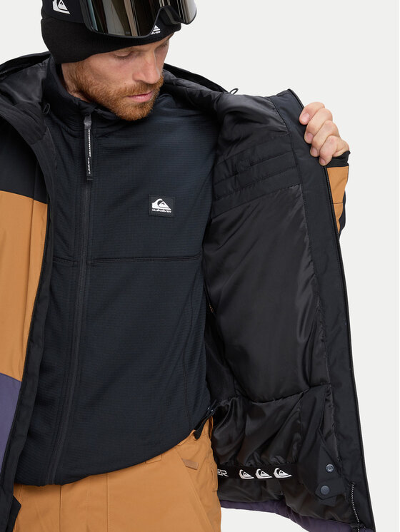 Quiksilver Quiksilver Kurtka snowboardowa Sycamore Block EQYTJ03503 Kolorowy Modern Fit
