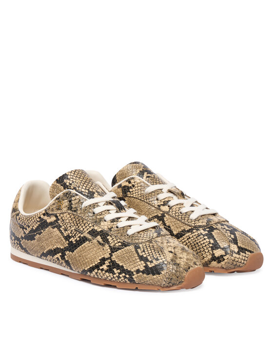Tommy Hilfiger Tommy Hilfiger Сникърси Bella Sneaker Snake FW0FW09415 Кафяв