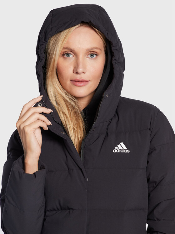 adidas adidas Pūkinė striukė Helionic HG8747 Juoda Regular Fit