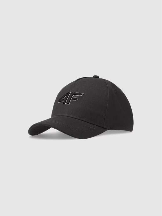 4F 4F Czapka z daszkiem 4FJWSS25ACABU388-22S Czarny