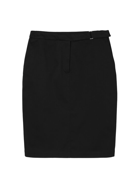 TATUUM TATUUM Spódnica midi JANA Czarny Close Fit