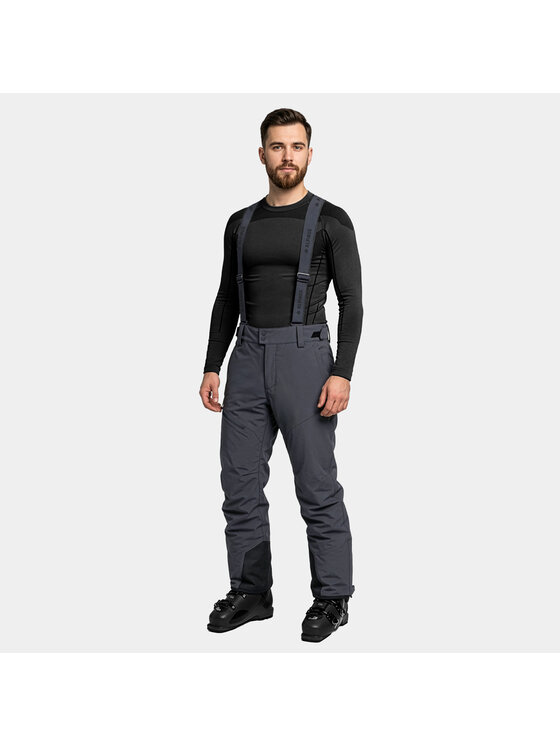 Alpinus Alpinus Spodnie narciarskie Turgen Czarny Regular Fit