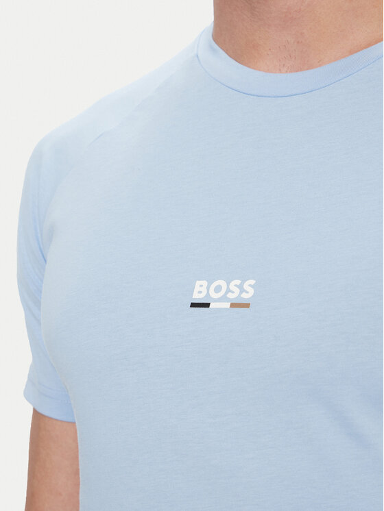BOSS BOSS Тишърт 50517970 Син Slim Fit