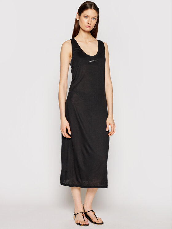 Vestito da spiaggia KW0KW01355 Nero Regular Fit