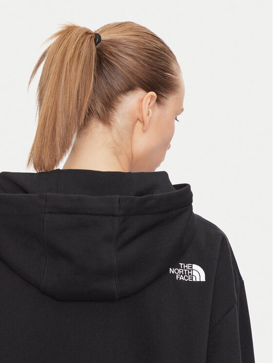 The North Face The North Face Bluză Essential NF0A89EN Negru Oversize