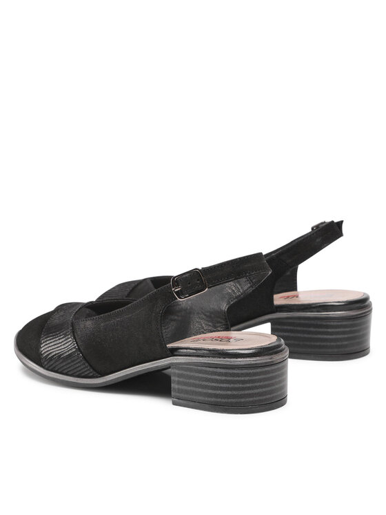 Go Soft Go Soft Sandalen WI23-LUCY-02 Schwarz
