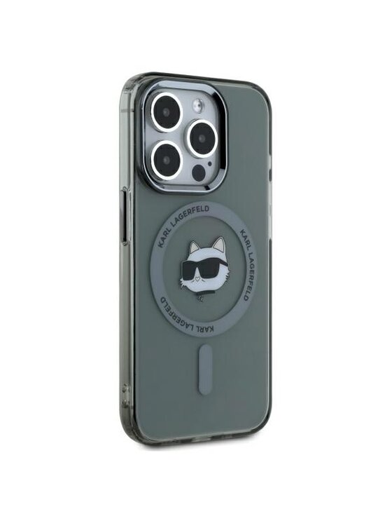 Etui na telefon KARL LAGERFELD, Czarne, Apple iPhone 15 Pro Max