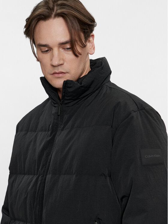 Calvin Klein Calvin Klein Dūnu jaka Crinkle K10K111882 Melns Regular Fit