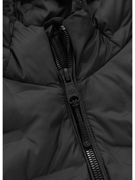 PITBULL PITBULL Bezrękawnik FISK Czarny Regular Fit