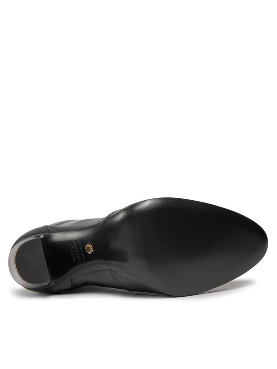 Stuart Weitzman Stuart Weitzman Polokozačky Vida 100 Zip Bootie SG232 Černá