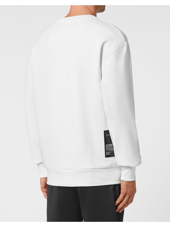 Plein Sport Plein Sport Longsleeve 1267 Bianco Regular Fit