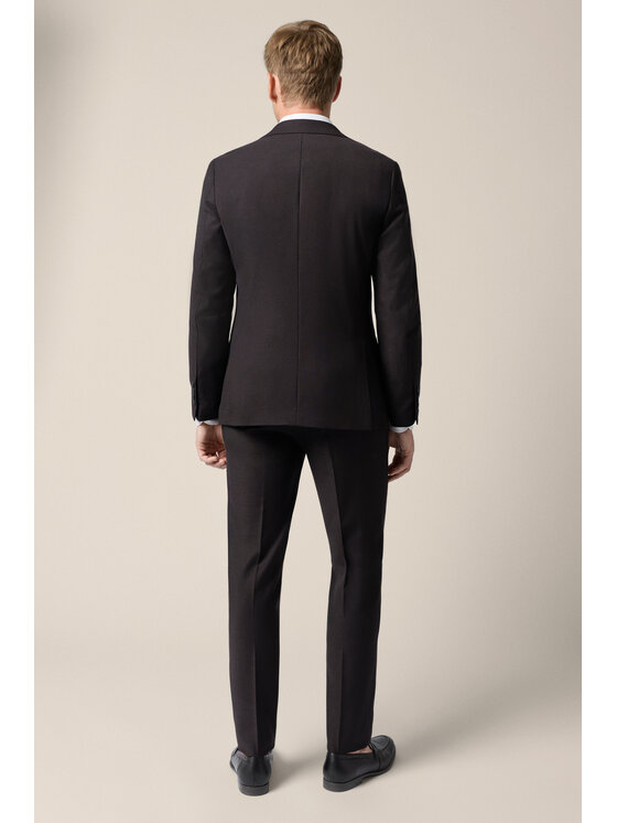 Lancerto Lancerto Garnitur Benevento GA073126000005 Brązowy Slim Fit