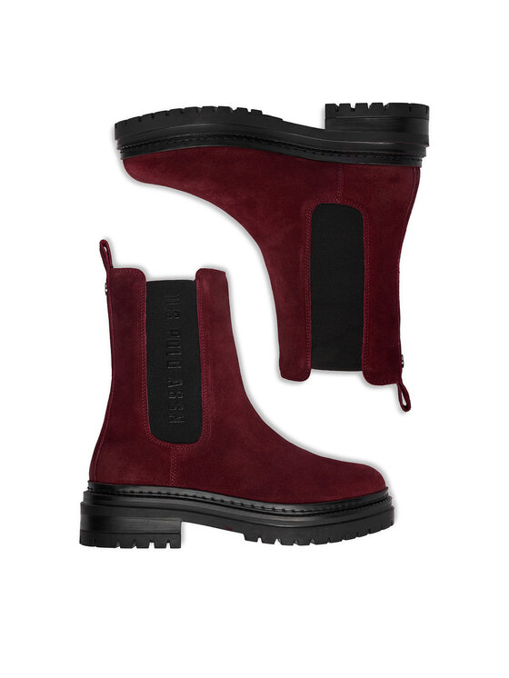 U.S. Polo Assn. U.S. Polo Assn. Klassische Stiefeletten CEO-VIZAG001W/ELE1 Dunkelrot