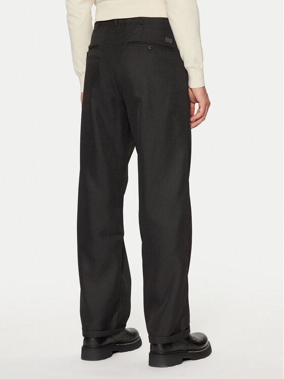 G-Star Raw G-Star Raw Hlače iz tkanine D25236 6484 Črna Loose Fit