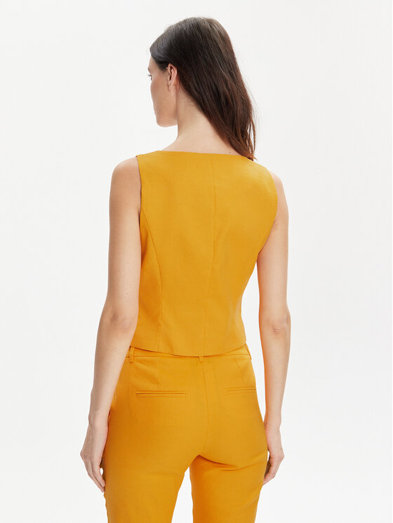 Marella Marella Weste Bananas 2413151012 Orange Regular Fit