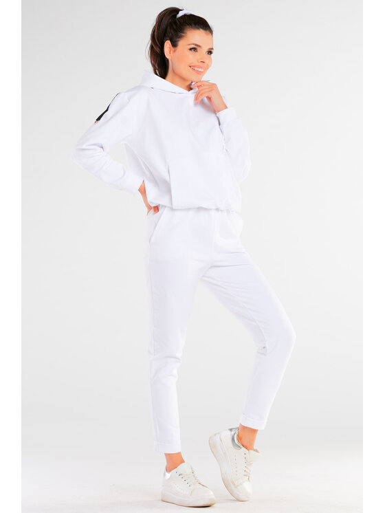 Infinite You Infinite You Spodnie damskie M250 Biały Basic Fit